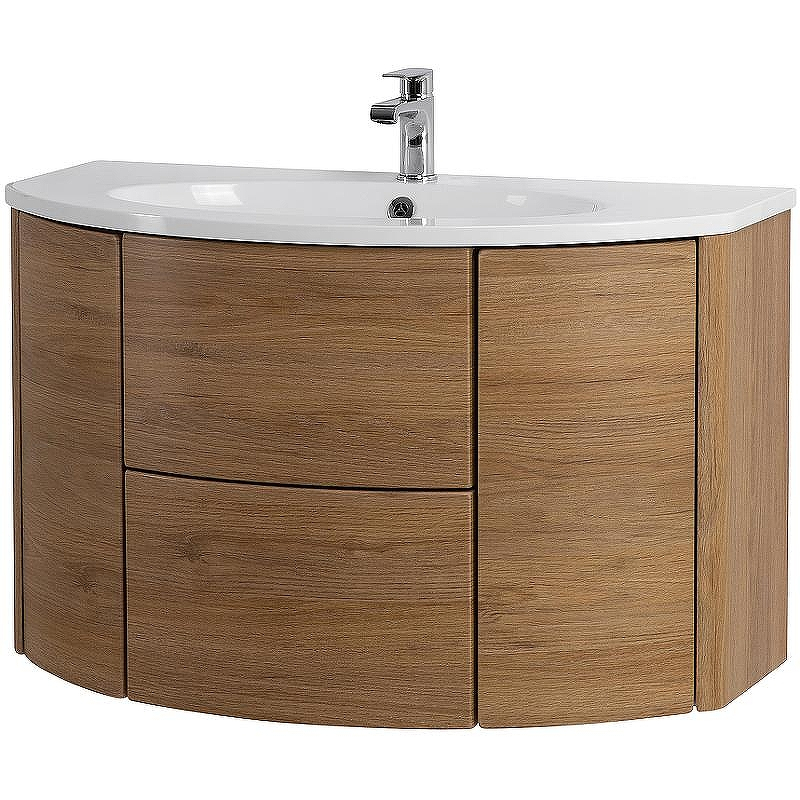 Тумба под раковину Cezares Eden 90 55073 подвесная Rovere Tabacco, купить, цена, заказать, магазин, доставка, скидка, промокод, купить, цена, заказать, магазин, доставка, скидка, промокод