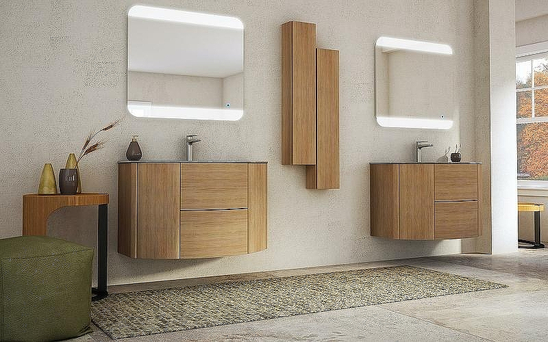 Тумба под раковину Cezares Eden 90 55073 подвесная Rovere Tabacco, купить, цена, заказать, магазин, доставка, скидка, промокод, купить, цена, заказать, магазин, доставка, скидка, промокод