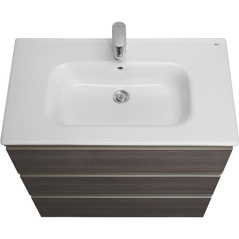 Тумба под раковину Roca The Gap 80 A857406402 подвесная Городской дуб, купить, цена, заказать, магазин, доставка, скидка, промокод, купить, цена, заказать, магазин, доставка, скидка, промокод