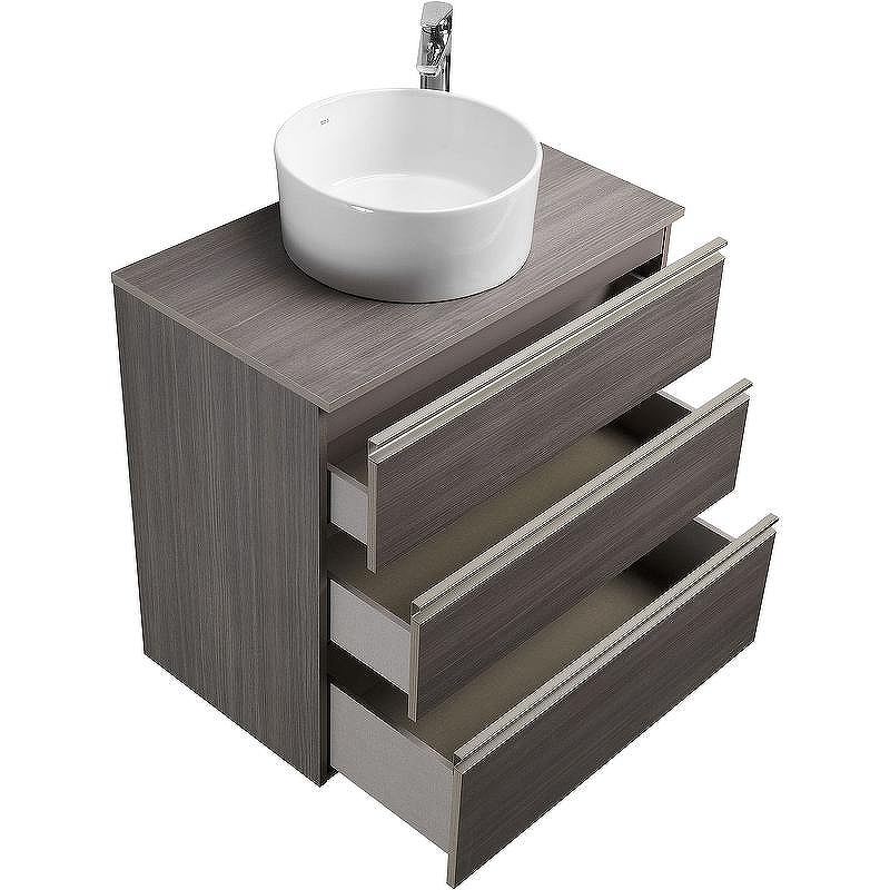 Тумба под раковину Roca The Gap 80 A857406402 подвесная Городской дуб, купить, цена, заказать, магазин, доставка, скидка, промокод, купить, цена, заказать, магазин, доставка, скидка, промокод