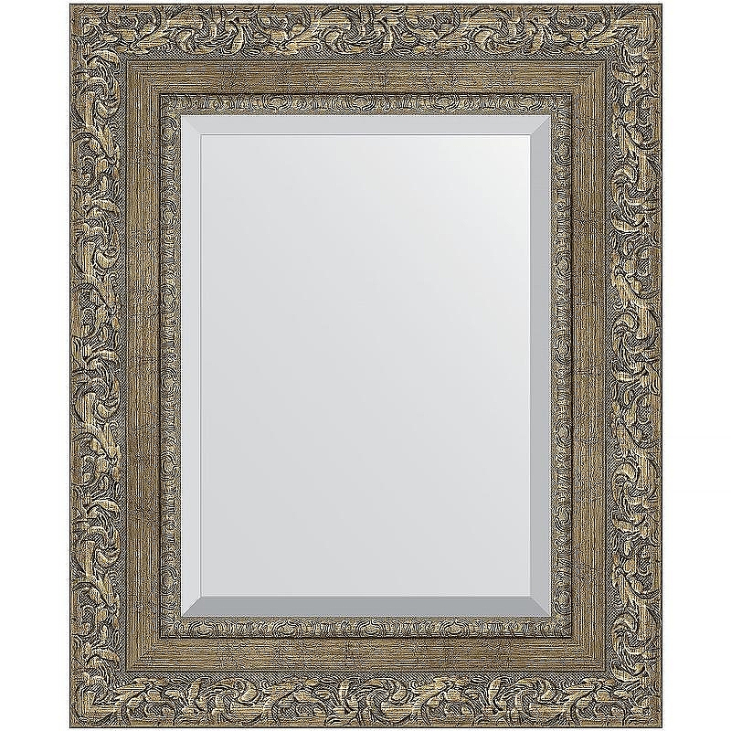Зеркало Evoform Exclusive 55х45 BY 3359 с фацетом в багетной раме - Виньетка античная латунь 85, купить, цена, заказать, магазин, доставка, скидка, промокод, купить, цена, заказать, магазин, доставка, скидка, промокод