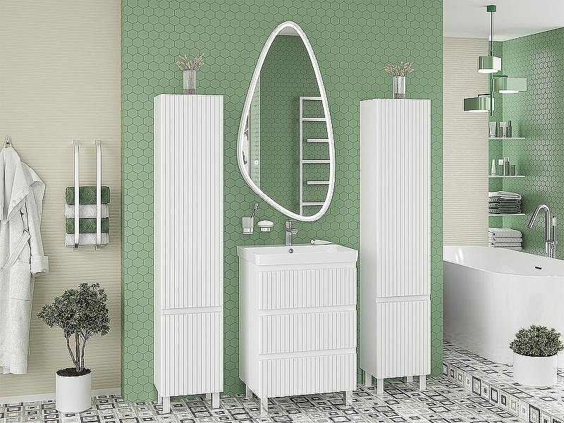 Шкаф пенал Brevita Victory 35 R VIC-05035-010R Белый матовый, купить, цена, заказать, магазин, доставка, скидка, промокод, купить, цена, заказать, магазин, доставка, скидка, промокод