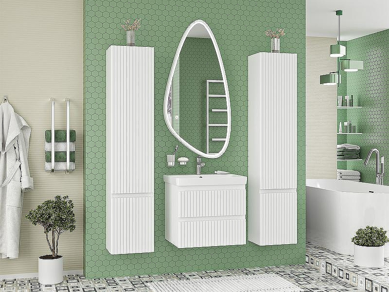 Шкаф пенал Brevita Victory 35 R VIC-05035-010R Белый матовый, купить, цена, заказать, магазин, доставка, скидка, промокод, купить, цена, заказать, магазин, доставка, скидка, промокод