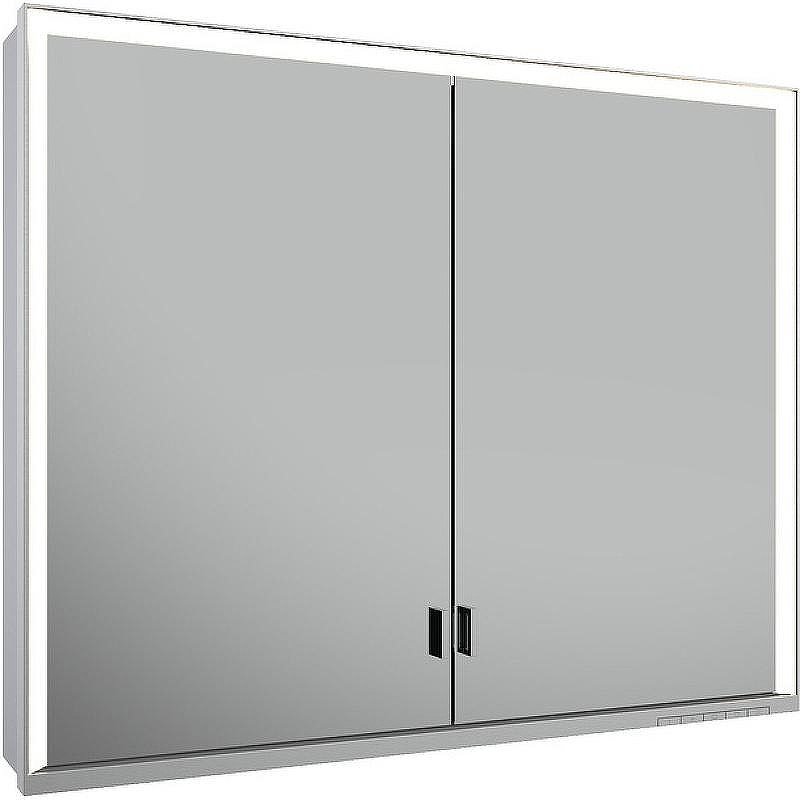 Зеркальный шкаф Keuco Royal Lumos 90 14303 172301 с подсветкой Серебристый, купить, цена, заказать, магазин, доставка, скидка, промокод, купить, цена, заказать, магазин, доставка, скидка, промокод