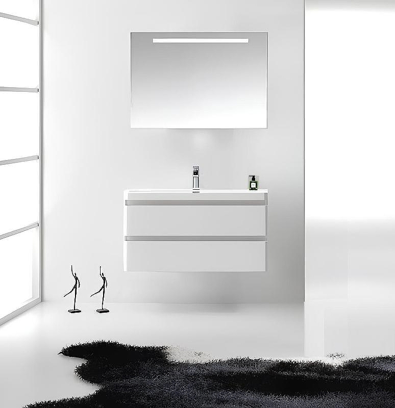 Тумба с раковиной Parly Spa Gucci 80 Gucci80 10119 подвесная Белая глянцевая, купить, цена, заказать, магазин, доставка, скидка, промокод, купить, цена, заказать, магазин, доставка, скидка, промокод