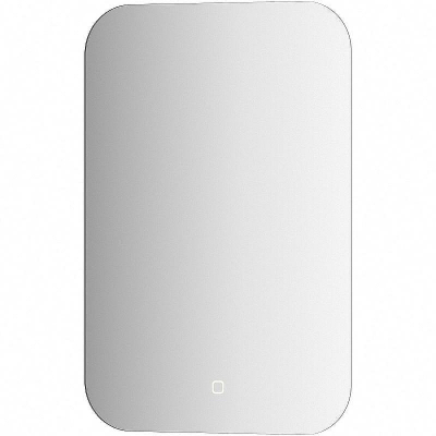 Зеркало Defesto Opti 40x60 DF 2812S с подсветкой 17W-3000К/Сенсорный выключатель/Теплый белый свет