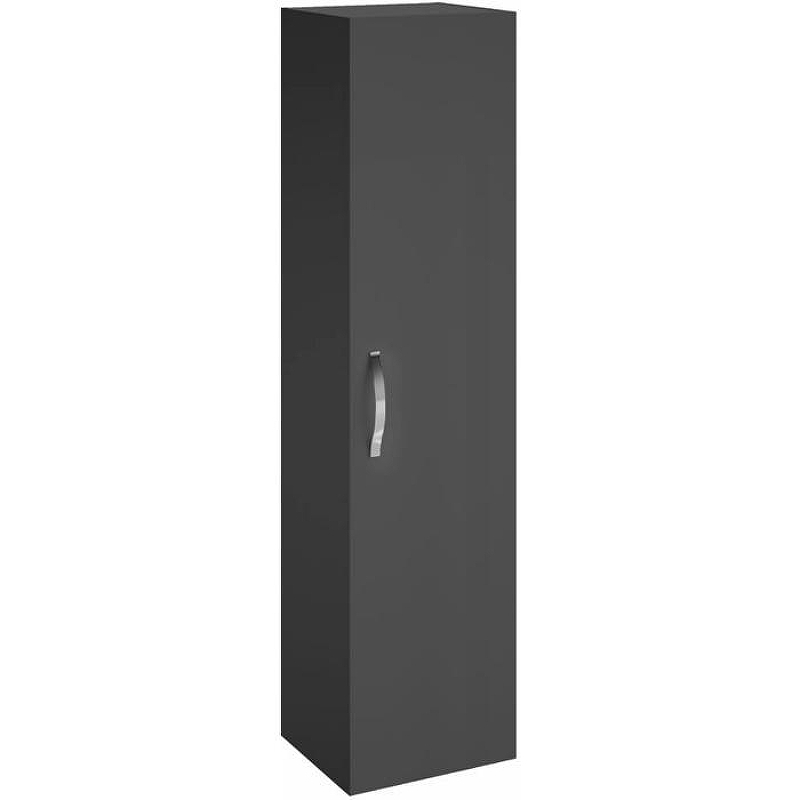 Шкаф пенал Jacob Delafon Ola 35 EB396-N14 подвесной Серый антрацит, купить, цена, заказать, магазин, доставка, скидка, промокод, купить, цена, заказать, магазин, доставка, скидка, промокод