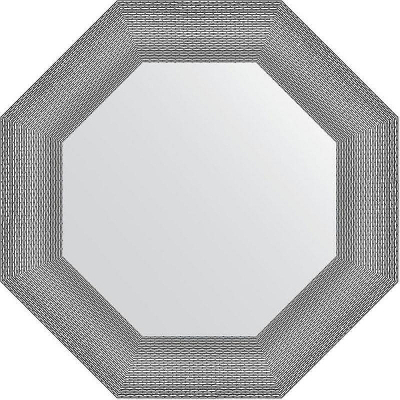 Зеркало Evoform Octagon 57х57 BY 3877 в багетной раме - Серебряная кольчуга 88