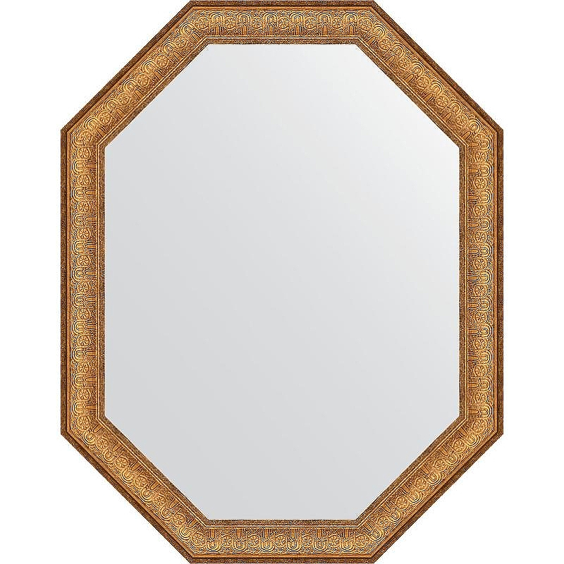 Зеркало Evoform Octagon 63x83 BY 7131 в багетной раме - Медный эльдорадо 73, купить, цена, заказать, магазин, доставка, скидка, промокод, купить, цена, заказать, магазин, доставка, скидка, промокод