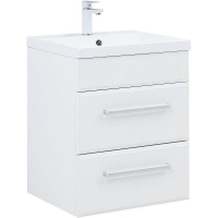 Тумба под раковину Aquanet Лукка 58 302396 подвесная Белая глянцевая, купить, цена, заказать, магазин, доставка, скидка, промокод, купить, цена, заказать, магазин, доставка, скидка, промокод