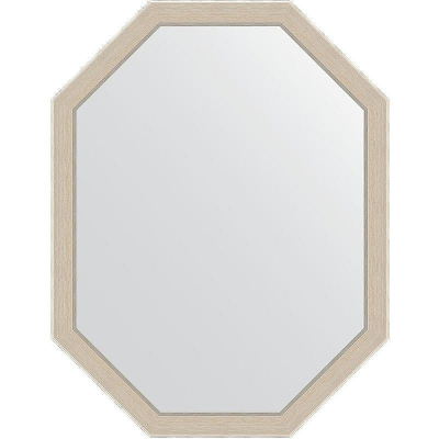 Зеркало Evoform Polygon 89х69 BY 7284 в багетной раме - Травленое серебро 52