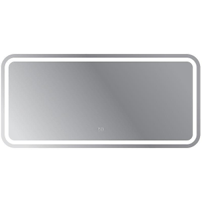 Зеркало Cezares Interni 100 CZR-SPC-INT-1000-900-LED-TCH-WARM-BL с подсветкой Bianco Lucido с сенсорным выключателем и подогревом