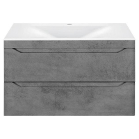 Тумба под раковину Vincea Fine VMC-2F800BT подвесная Beton, купить, цена, заказать, магазин, доставка, скидка, промокод, купить, цена, заказать, магазин, доставка, скидка, промокод