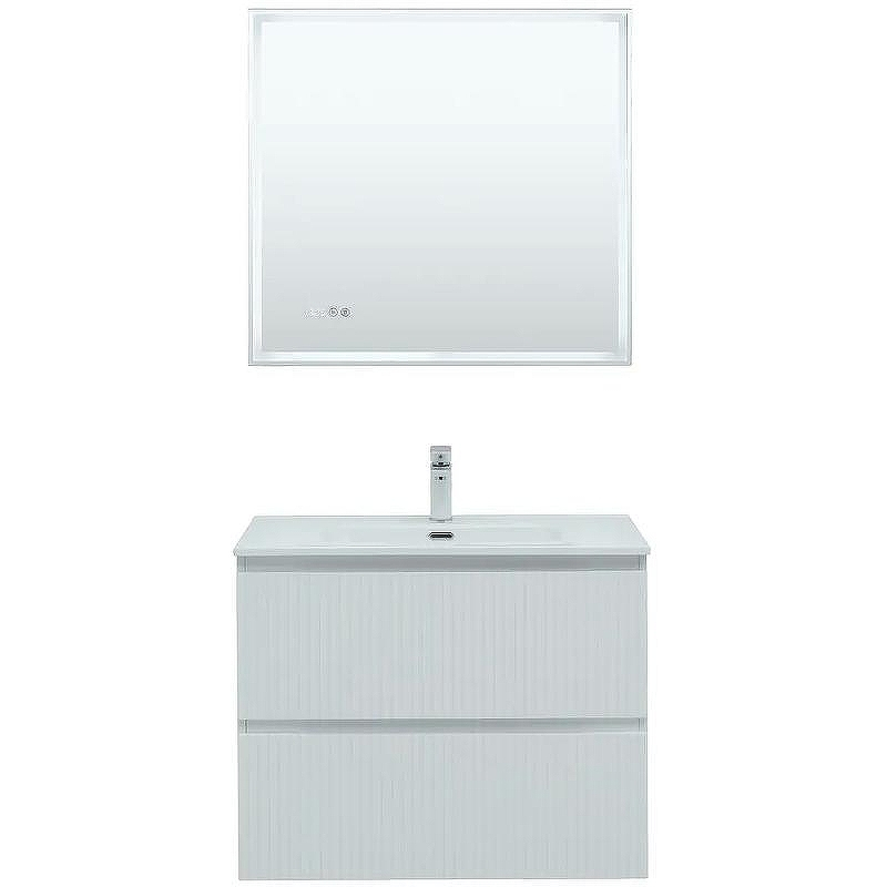 Тумба под раковину Aquanet Джейн 80 335424 подвесная Белая матовая, купить, цена, заказать, магазин, доставка, скидка, промокод, купить, цена, заказать, магазин, доставка, скидка, промокод