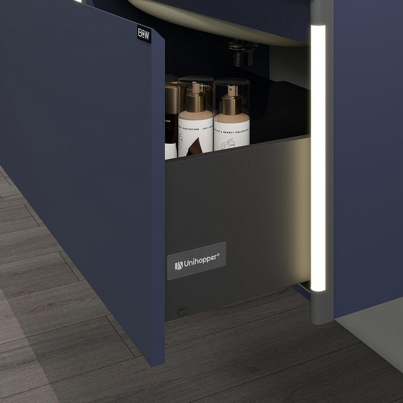 Тумба с раковиной Black&White Universe U945.1000 100 9451000 подвесная Dark Blue, купить, цена, заказать, магазин, доставка, скидка, промокод, купить, цена, заказать, магазин, доставка, скидка, промокод