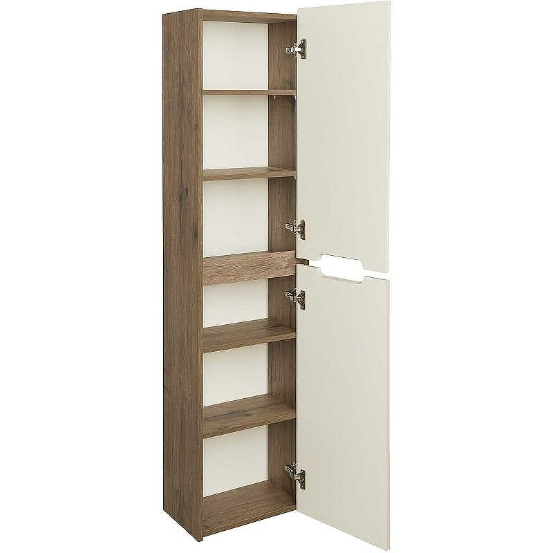 Шкаф пенал Aquaton Оливия 40 1A254603OLVG0 подвесной Бежевый Дуб велл, купить, цена, заказать, магазин, доставка, скидка, промокод, купить, цена, заказать, магазин, доставка, скидка, промокод