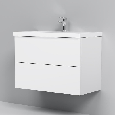 Тумба под раковину AM.PM Gem 80 M90FHX0802WG подвесная цвет Белый