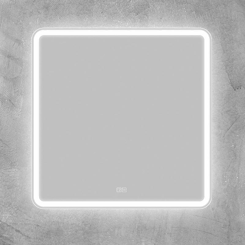 Зеркало BelBagno SPC-MAR-800-800-LED-TCH-WARM с подсветкой с подогревом с сенсорным выключателем, купить, цена, заказать, магазин, доставка, скидка, промокод, купить, цена, заказать, магазин, доставка, скидка, промокод