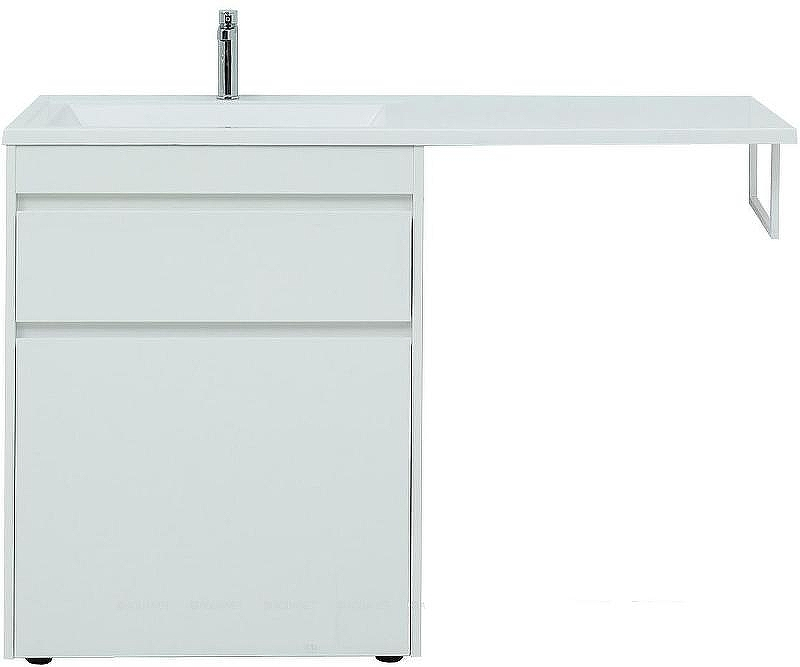 Тумба под раковину Aquanet Токио 130 239291 Белая, купить, цена, заказать, магазин, доставка, скидка, промокод, купить, цена, заказать, магазин, доставка, скидка, промокод