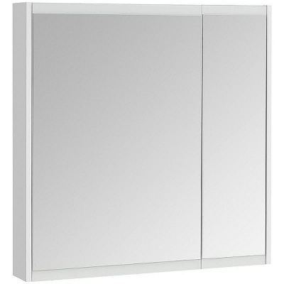 Зеркальный шкаф Aquaton Нортон 80 1A249202NT010 Белый глянец