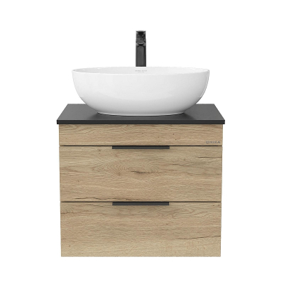 Тумба под раковину Onika Легран 60 106162 подвесная цвет Дуб галифакс