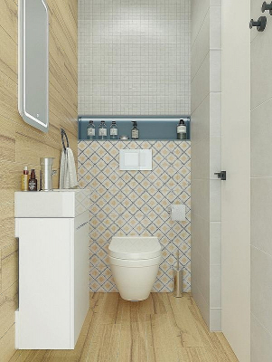 Тумба под раковину Creto Pollino 37 15-1418-1419W подвесная White