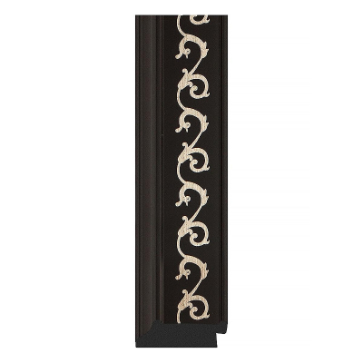 Зеркало Evoform Octagon 69х69 BY 7331 в багетной раме - Черный ардеко 81