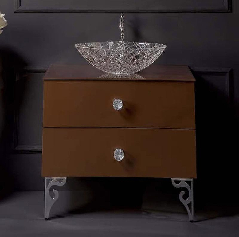 Тумба под раковину Boheme Armadi Art NeoArt 80 831-080-DB подвесная Dark Brown, купить, цена, заказать, магазин, доставка, скидка, промокод, купить, цена, заказать, магазин, доставка, скидка, промокод