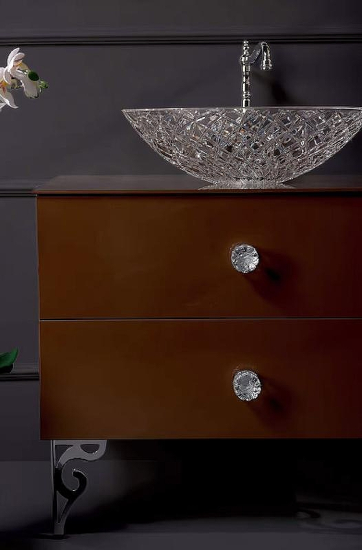 Тумба под раковину Boheme Armadi Art NeoArt 80 831-080-DB подвесная Dark Brown, купить, цена, заказать, магазин, доставка, скидка, промокод, купить, цена, заказать, магазин, доставка, скидка, промокод