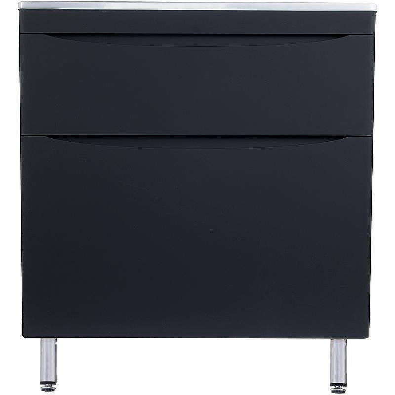 Тумба под раковину Style Line Бергамо 80 СС-00002313 Черная антискрейч, купить, цена, заказать, магазин, доставка, скидка, промокод, купить, цена, заказать, магазин, доставка, скидка, промокод