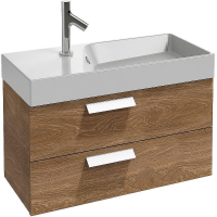 Тумба под раковину Jacob Delafon Rythmik 80 EB1303-E70 подвесная Арлингтонский дуб, купить, цена, заказать, магазин, доставка, скидка, промокод, купить, цена, заказать, магазин, доставка, скидка, промокод