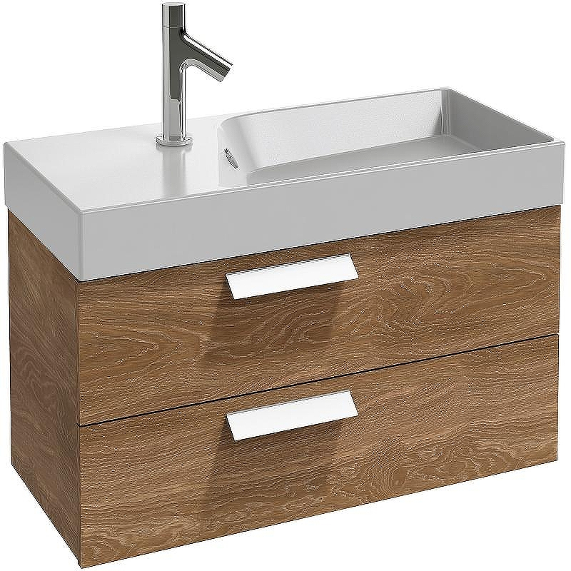 Тумба под раковину Jacob Delafon Rythmik 80 EB1303-E70 подвесная Арлингтонский дуб, купить, цена, заказать, магазин, доставка, скидка, промокод, купить, цена, заказать, магазин, доставка, скидка, промокод