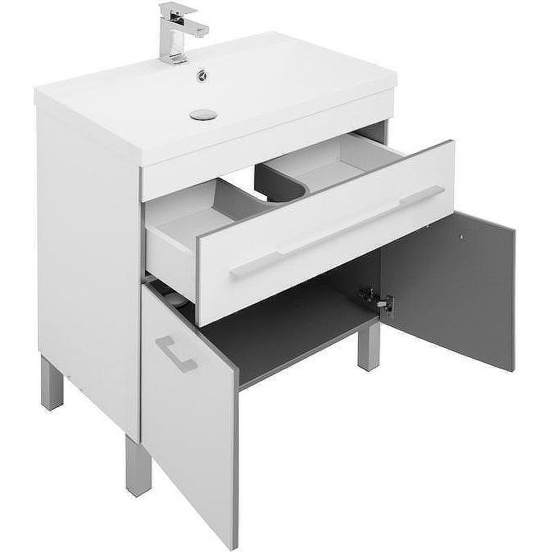 Комплект мебели для ванной Aquanet Верона 75 287659 Белый, купить, цена, заказать, магазин, доставка, скидка, промокод, купить, цена, заказать, магазин, доставка, скидка, промокод