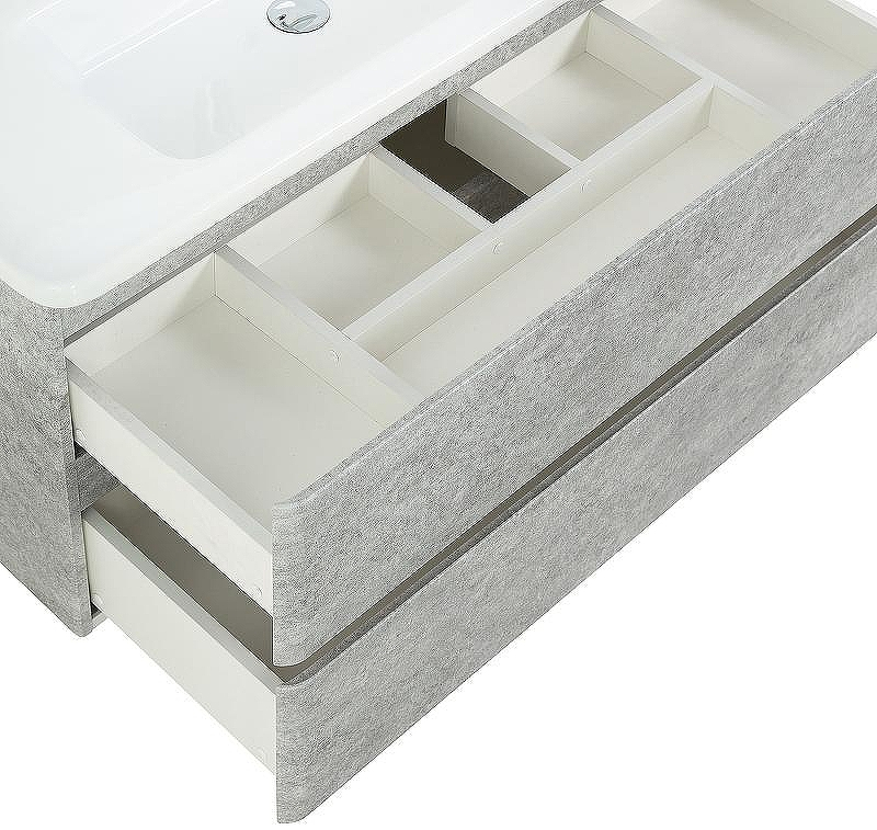 Тумба под раковину BelBagno 105 ALBANO-CER-1050-2C-SO-CVG подвесная Cemento Verona Grigio, купить, цена, заказать, магазин, доставка, скидка, промокод, купить, цена, заказать, магазин, доставка, скидка, промокод