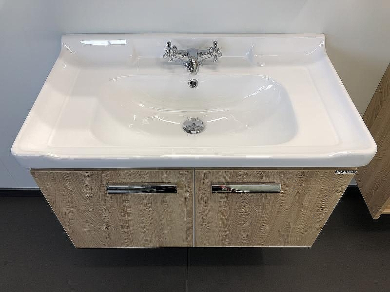 Тумба с раковиной Comforty Рига 80 00004139026 подвесная Дуб сонома, купить, цена, заказать, магазин, доставка, скидка, промокод, купить, цена, заказать, магазин, доставка, скидка, промокод