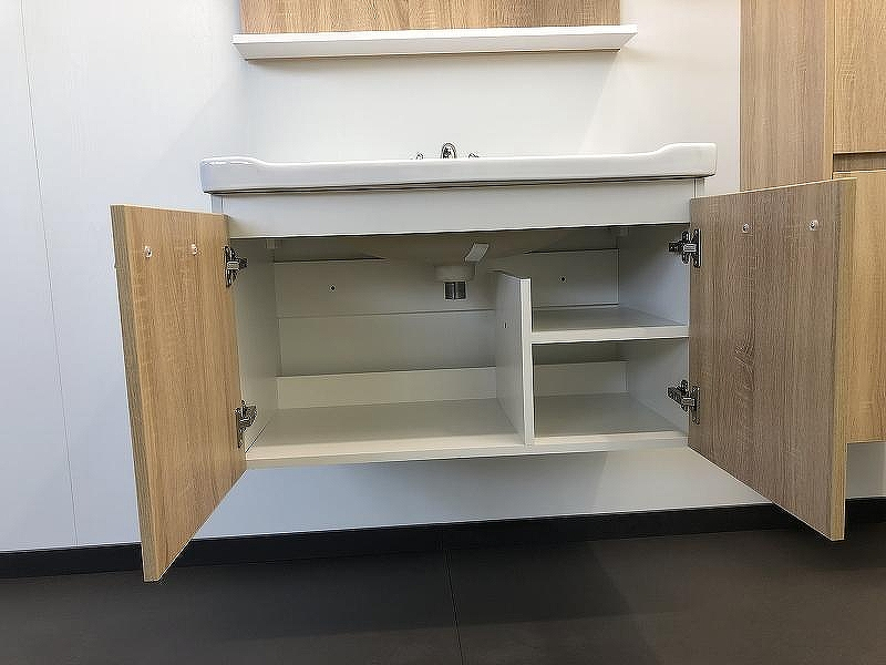 Тумба с раковиной Comforty Рига 80 00004139026 подвесная Дуб сонома, купить, цена, заказать, магазин, доставка, скидка, промокод, купить, цена, заказать, магазин, доставка, скидка, промокод