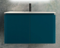 Тумба под раковину Cezares Stylus 94 55228 подвесная Blu Petrolio, купить, цена, заказать, магазин, доставка, скидка, промокод, купить, цена, заказать, магазин, доставка, скидка, промокод