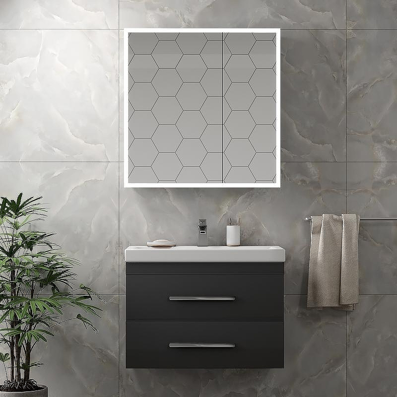 Зеркальный шкаф Континент Reflex LED 80 МВК027 с подсветкой Белый, купить, цена, заказать, магазин, доставка, скидка, промокод, купить, цена, заказать, магазин, доставка, скидка, промокод