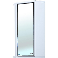 Зеркальный шкаф Bellezza Лилия 34 L 4642403232013 угловой Белый, купить, цена, заказать, магазин, доставка, скидка, промокод, купить, цена, заказать, магазин, доставка, скидка, промокод