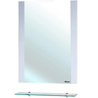 Зеркало Bellezza Рокко 50 4613706030019 с полкой Белое, купить, цена, заказать, магазин, доставка, скидка, промокод, купить, цена, заказать, магазин, доставка, скидка, промокод