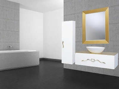 Шкаф пенал Bellezza Римини 35 L 4629504182010 подвесной Белый