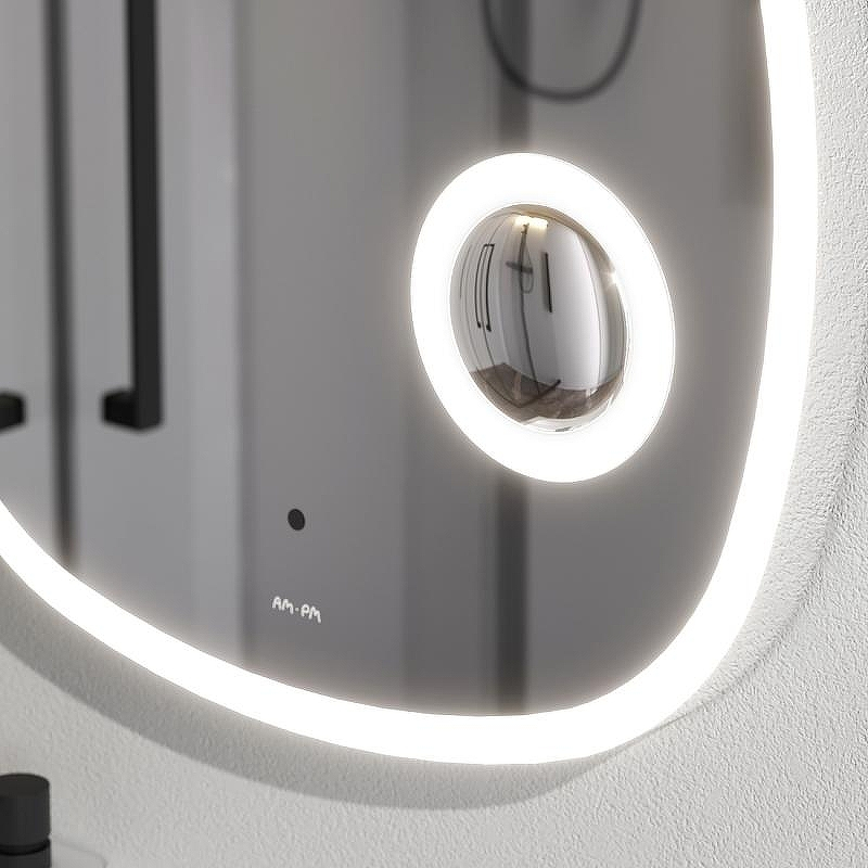 Зеркало AM.PM Func 55 M8FMOX0553SA с подсветкой с увеличением с ИК-сенсорным выключателем, купить, цена, заказать, магазин, доставка, скидка, промокод, купить, цена, заказать, магазин, доставка, скидка, промокод