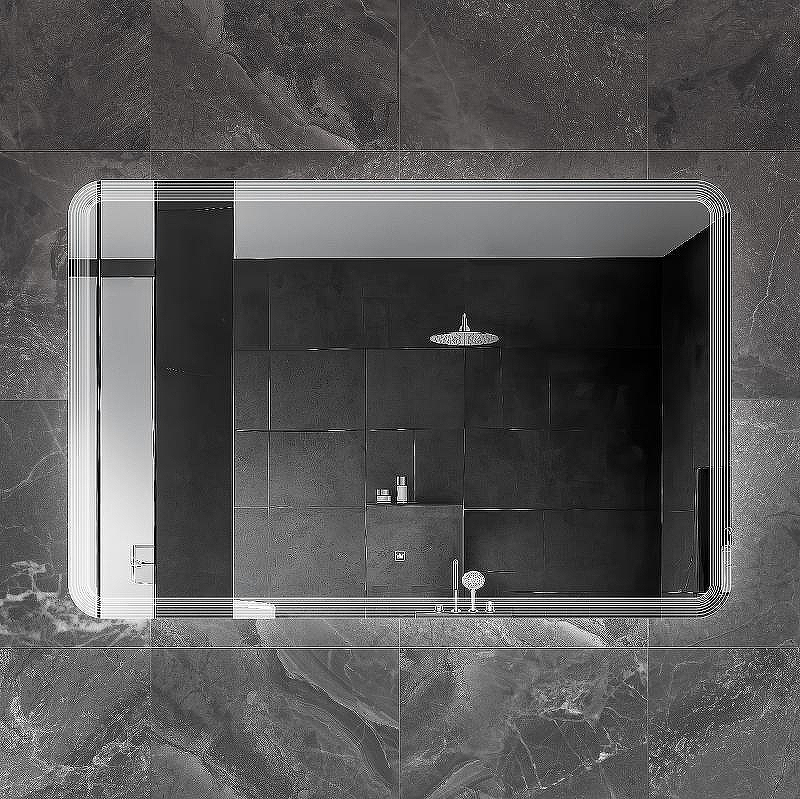 Зеркало Cezares Duet 120 CZR-SPC-DUET-1200-800-LED-TCH с подсветкой с лазерной гравировкой и сенсорным выключателем, купить, цена, заказать, магазин, доставка, скидка, промокод, купить, цена, заказать, магазин, доставка, скидка, промокод