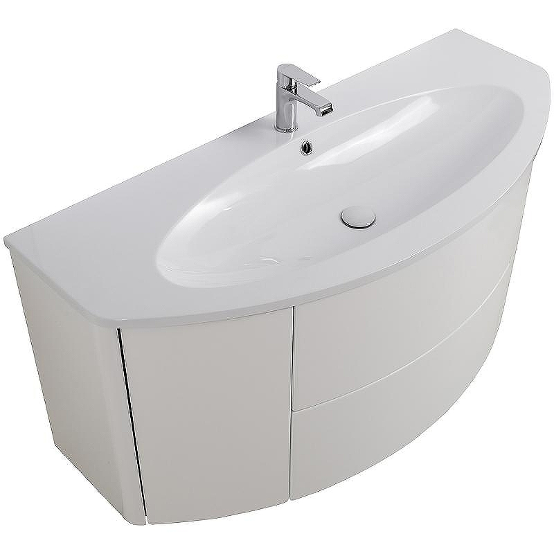 Тумба под раковину Cezares Eden 120 54861 подвесная Bianco Lucido, купить, цена, заказать, магазин, доставка, скидка, промокод, купить, цена, заказать, магазин, доставка, скидка, промокод