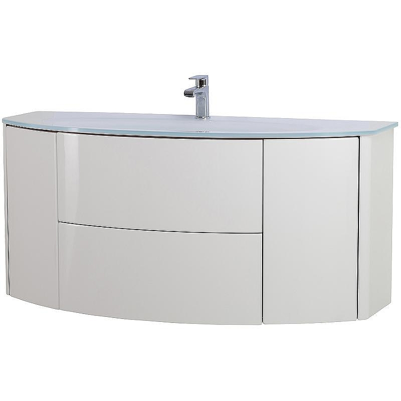 Тумба под раковину Cezares Eden 120 54861 подвесная Bianco Lucido, купить, цена, заказать, магазин, доставка, скидка, промокод, купить, цена, заказать, магазин, доставка, скидка, промокод