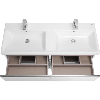 Тумба под раковину Roca The Gap 120 ZRU9307637 подвесная Белый глянец