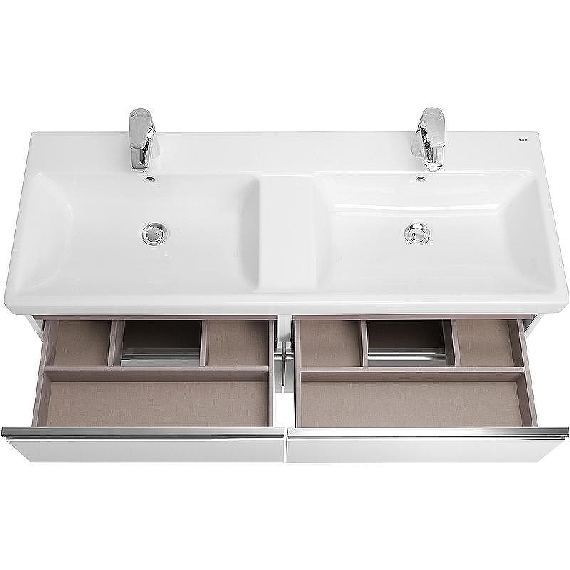 Тумба под раковину Roca The Gap 120 ZRU9307637 подвесная Белый глянец, купить, цена, заказать, магазин, доставка, скидка, промокод, купить, цена, заказать, магазин, доставка, скидка, промокод