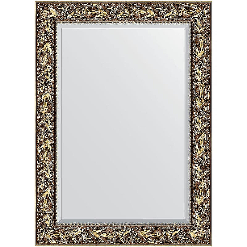 Зеркало Evoform Exclusive 109х79 BY 3467 с фацетом в багетной раме - Византия золото 99, купить, цена, заказать, магазин, доставка, скидка, промокод, купить, цена, заказать, магазин, доставка, скидка, промокод