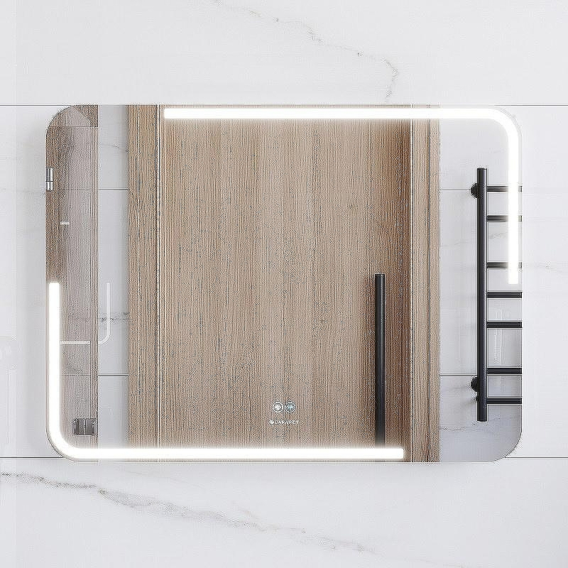 Зеркало Laparet Atlas 80 Atlas.80*60 с подсветкой с сенсорным выключателем и подогревом, купить, цена, заказать, магазин, доставка, скидка, промокод, купить, цена, заказать, магазин, доставка, скидка, промокод