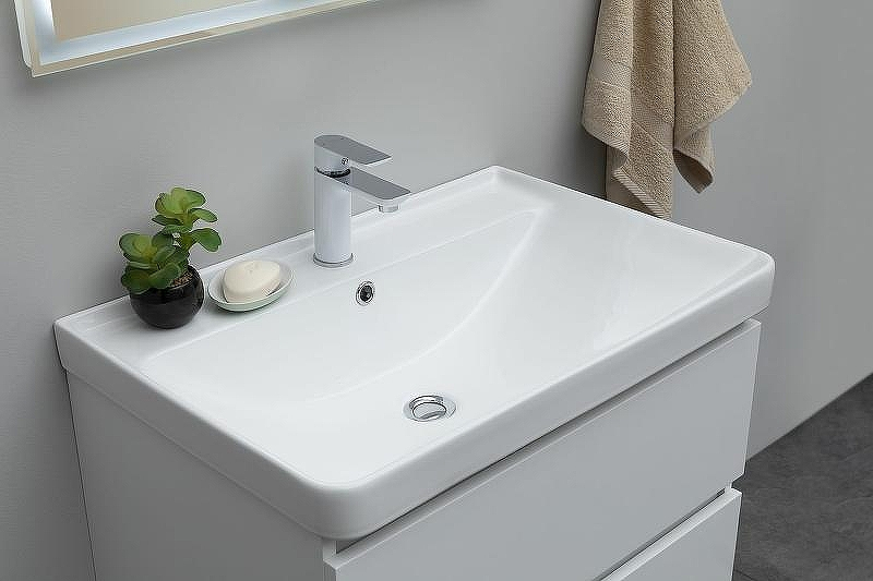 Тумба под раковину Aquanet Вега 70 308333 подвесная Белый глянец, купить, цена, заказать, магазин, доставка, скидка, промокод, купить, цена, заказать, магазин, доставка, скидка, промокод